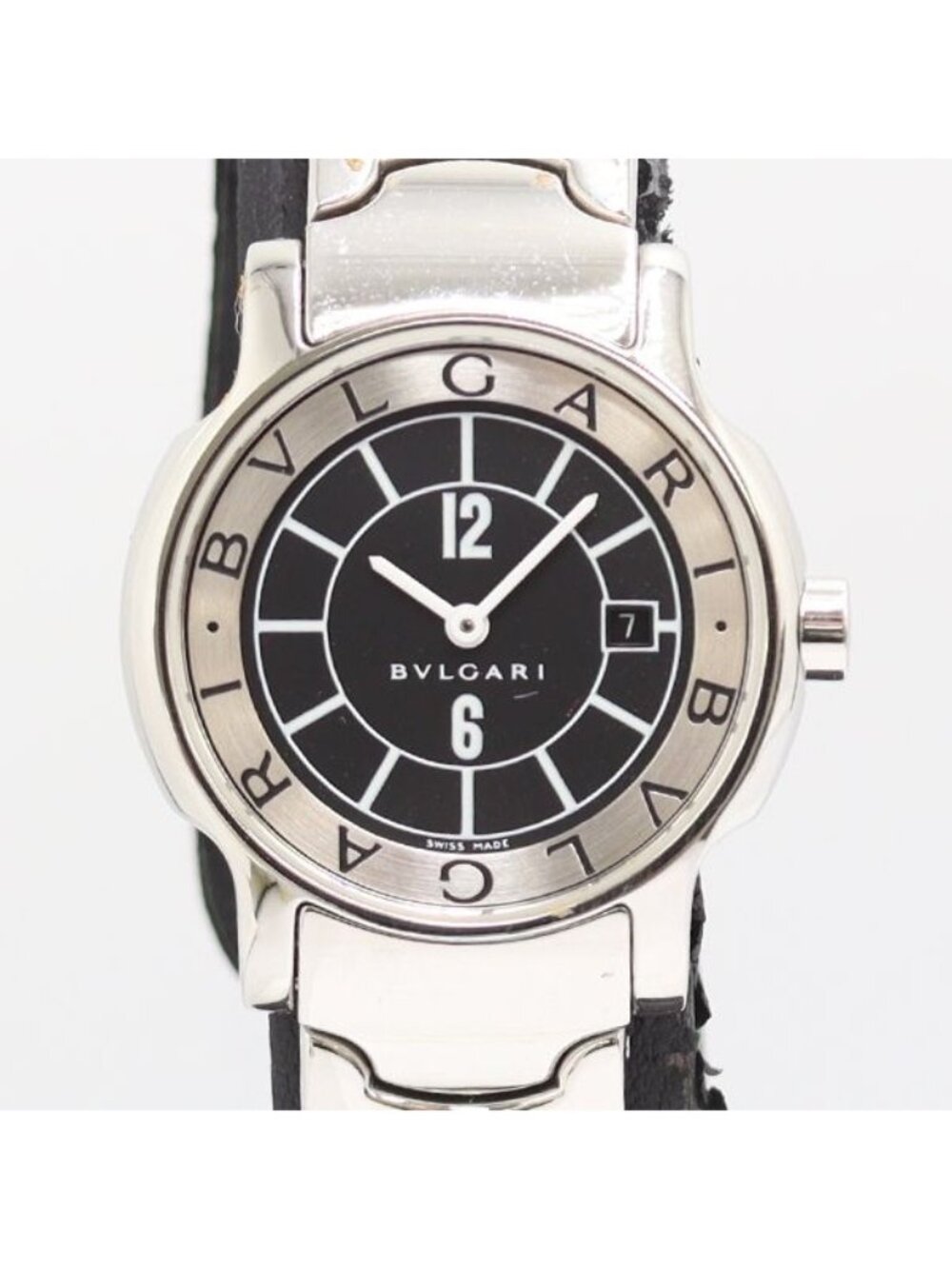 Bvlgari Solotempo Date Black Dial Watch 1 7